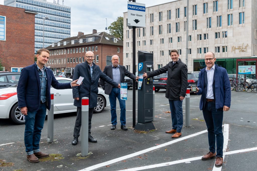 Startschuss für Handyparken in Münster