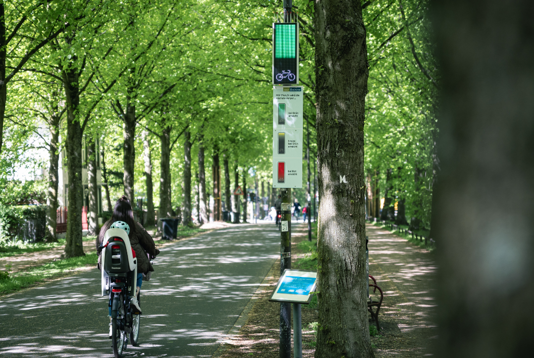 Fahrradampel für Münster